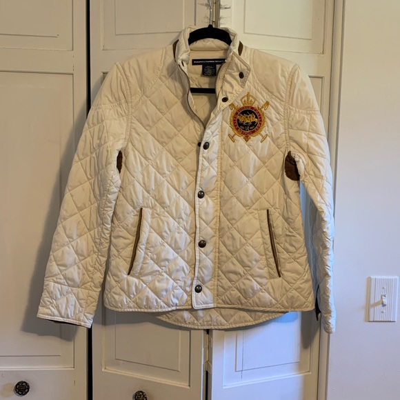 Ralph Lauren Jackets & Coats Ralph Lauren Sport Cream Quilted Puffer